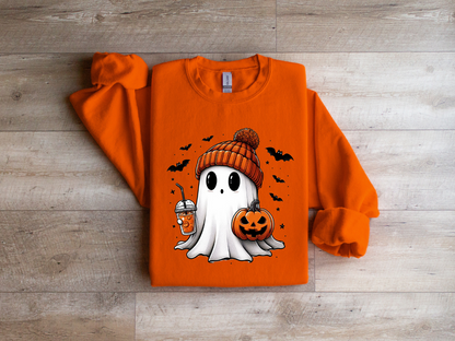 Fall ghosty Crewneck