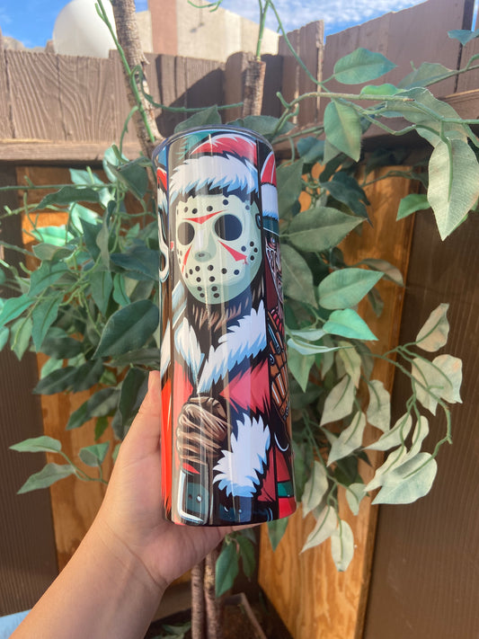 Christmas killer 20oz tumbler