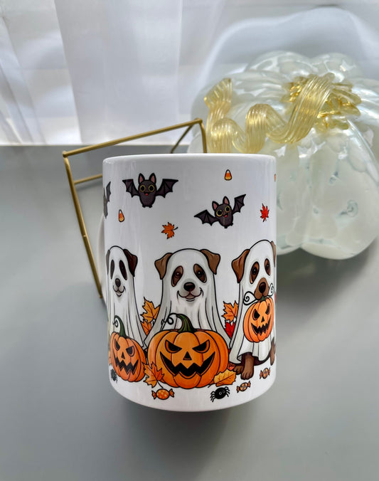 Ghostly Paws Halloween Mug – Limited Edition