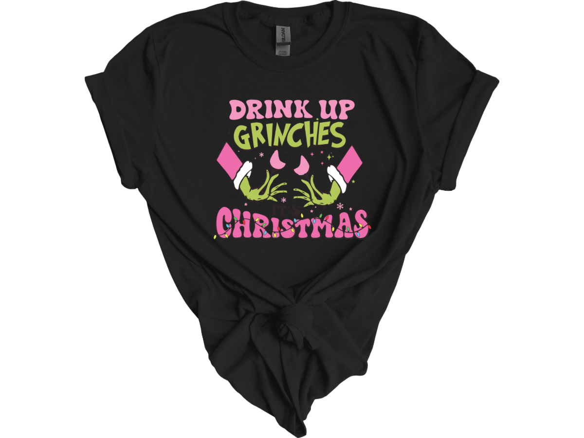 Drink up it’s Christmas tee