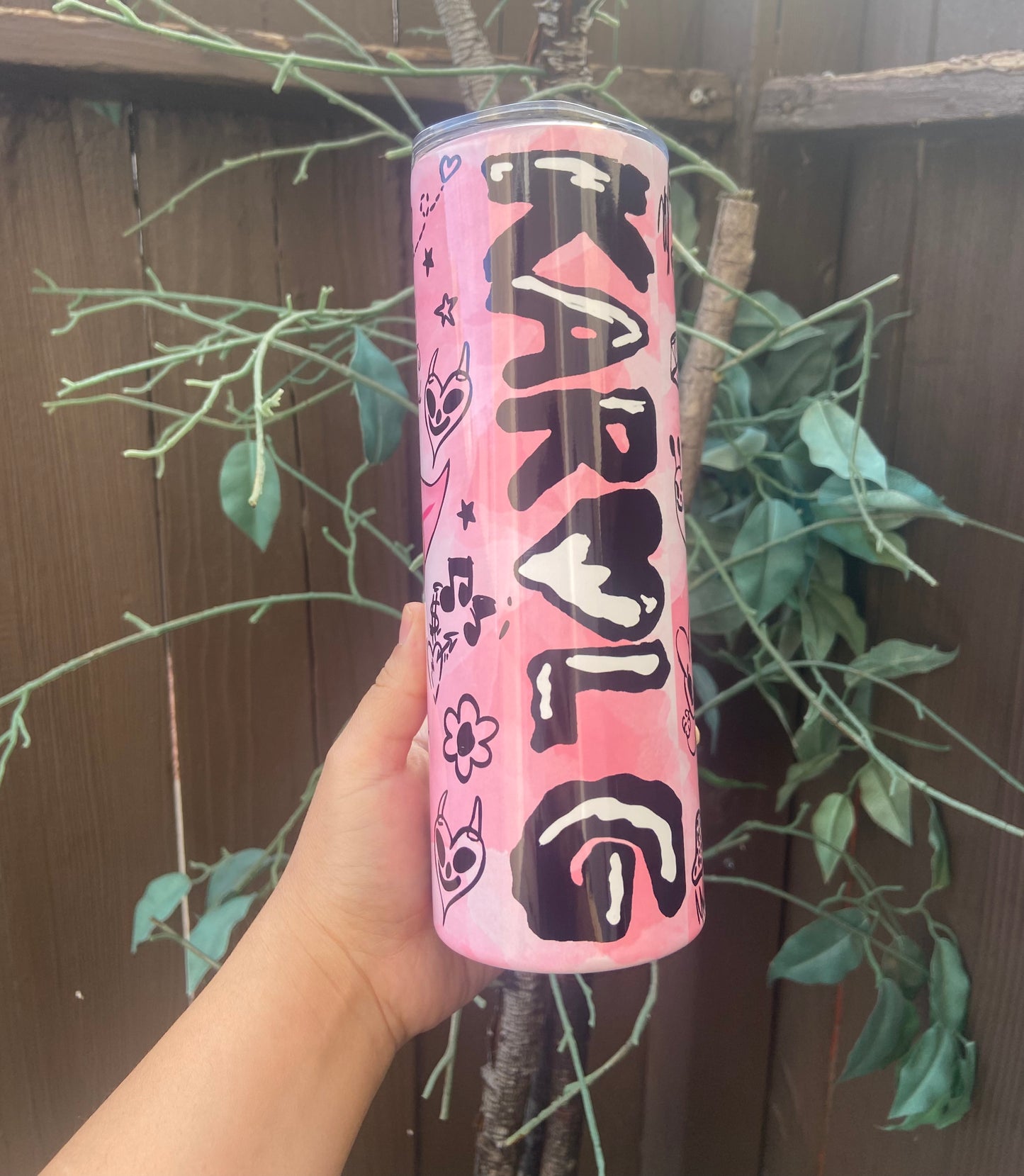 Insulated Tumbler With Straw | Sera Bonito Tumbler| Alicee Creations