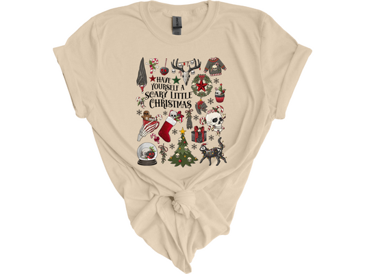Have yourself a scary little Christmas tee