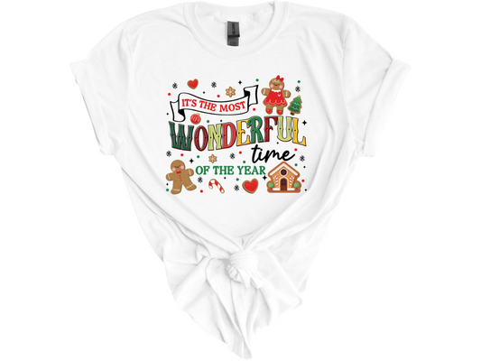 It's the most wonderful time of the year short sleeve tee