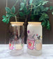 Beer Can Tumbler | Cup With Bamboo Lid & Straw | Alicee Creations